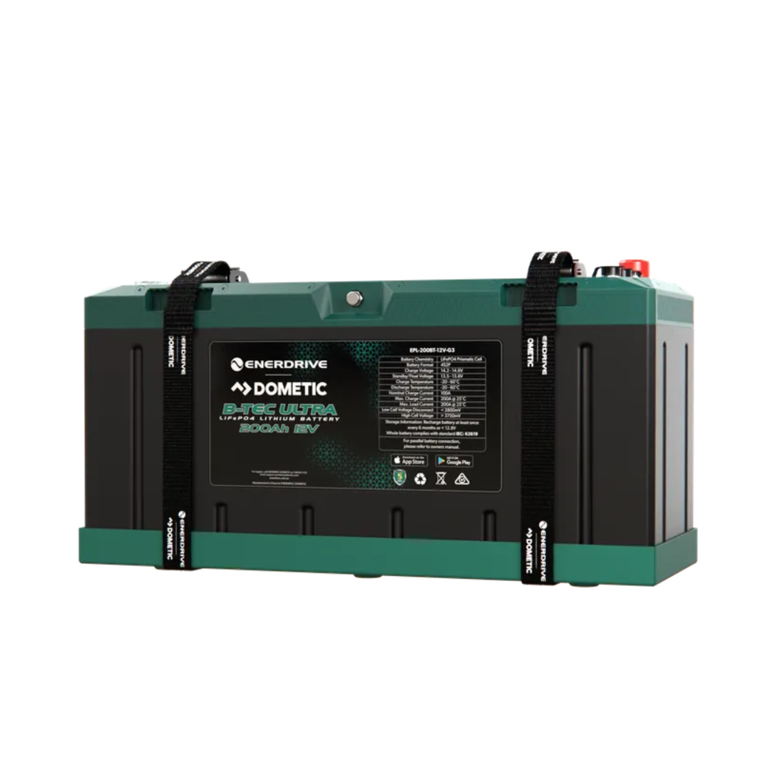 B-TEC ULTRA 200amp / 12v LiFePO4 Battery Gen3 IP67